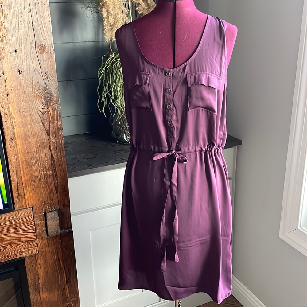 Deep purple sundress